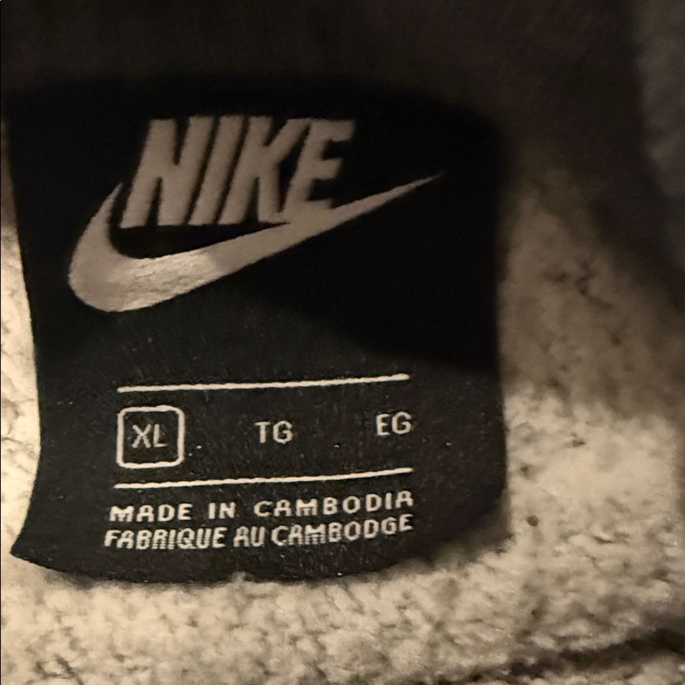 Nike Charcoal Full-Zip Hoodie - Picture 9 of 12